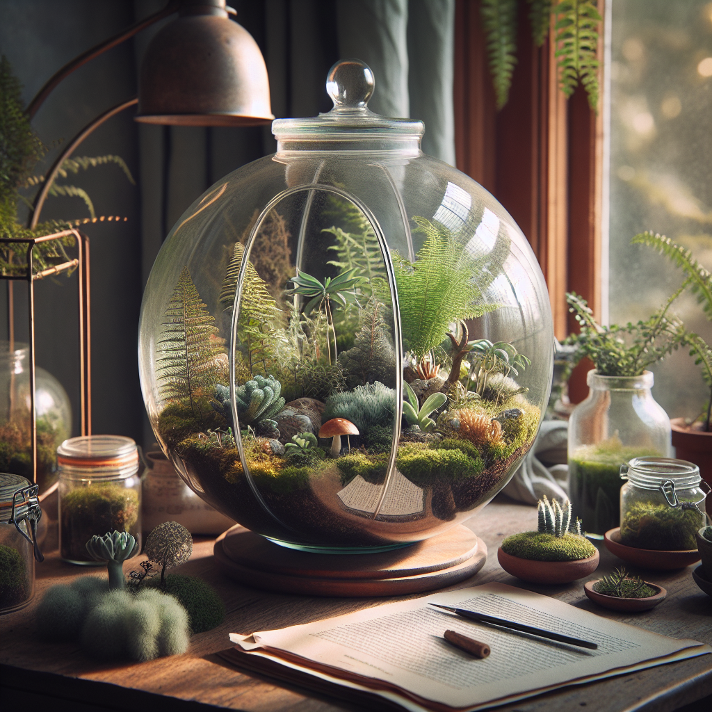 Creating a World in Glass: The Art of Low-Maintenance Closed Terrariums