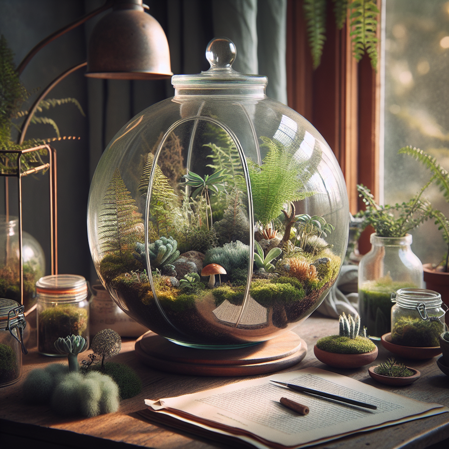 Creating a World in Glass: The Art of Low-Maintenance Closed Terrariums