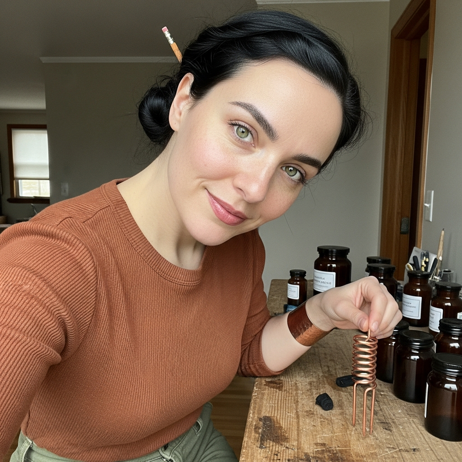 Reviving Christofleau's Copper Antennas