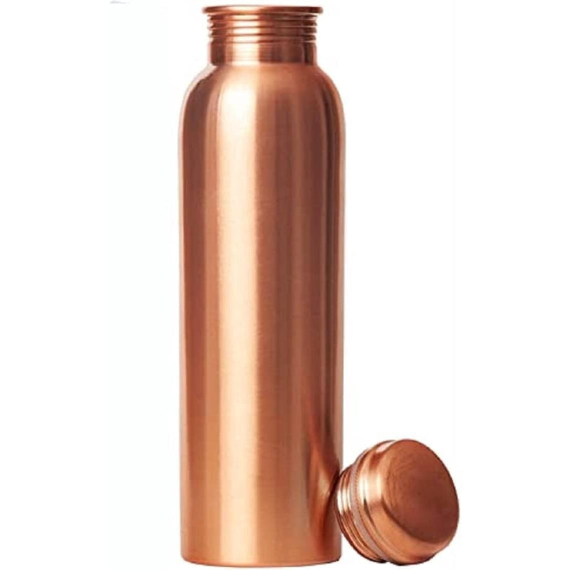 Handcrafted Copper Water Bottle with Leak-Proof Design