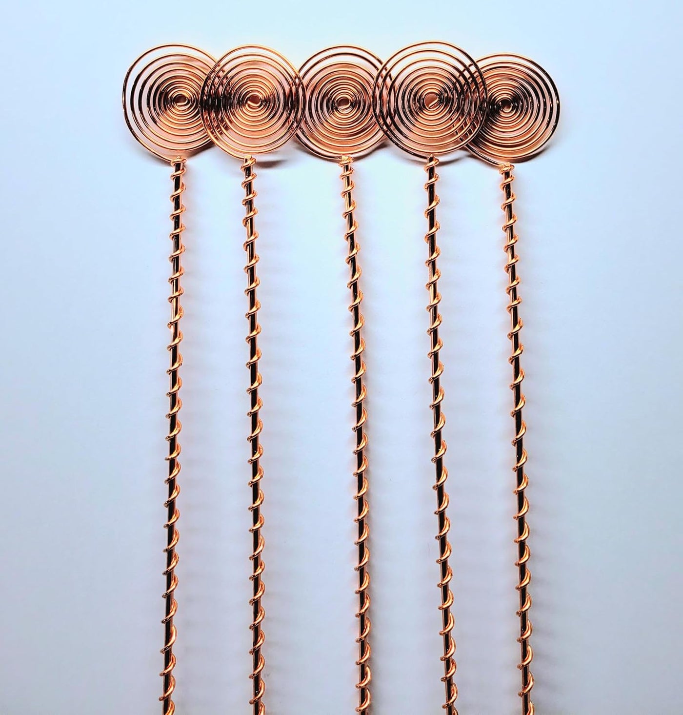 24-Inch Solid Copper Electroculture Plant Stakes