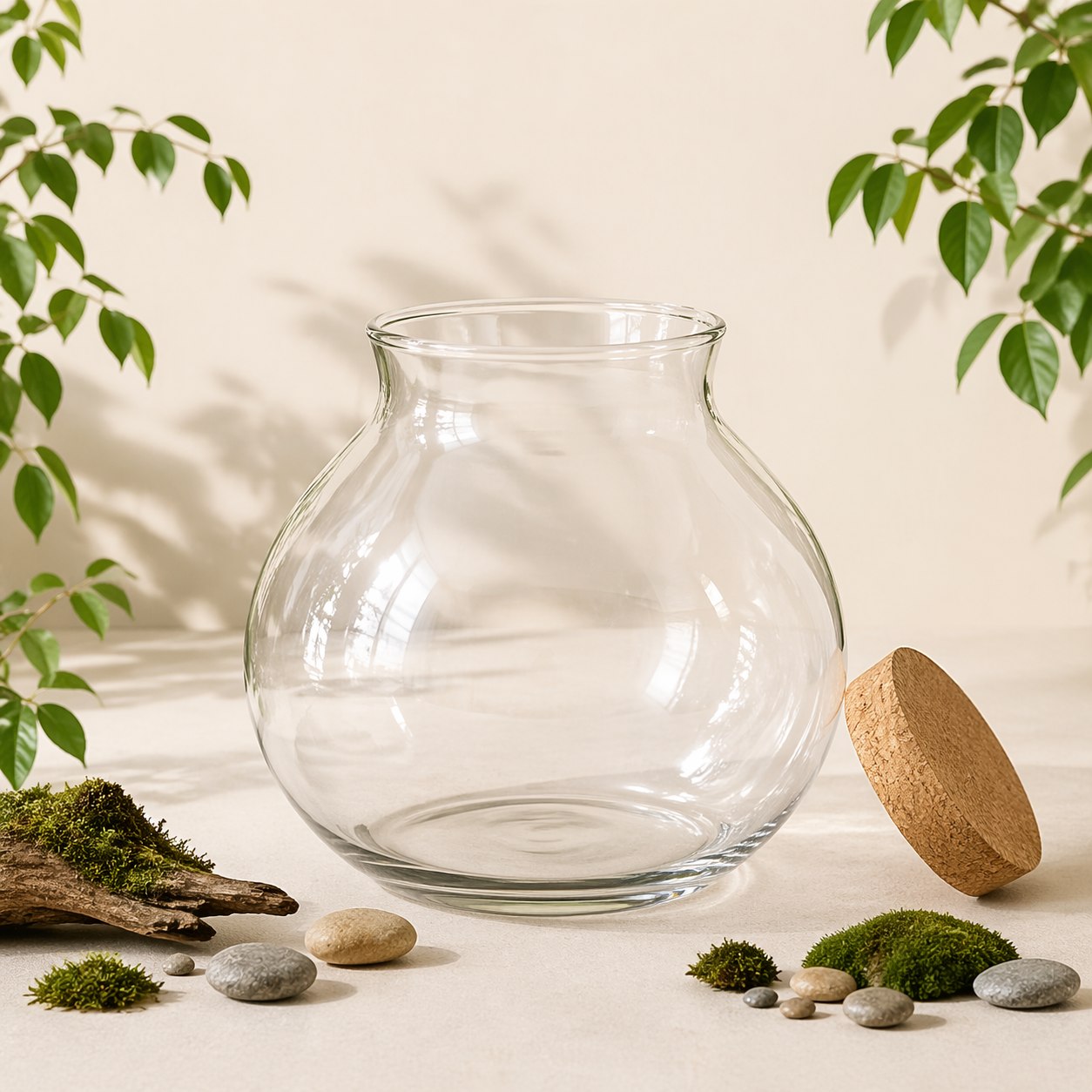 Curved Glass Habitat Vessel